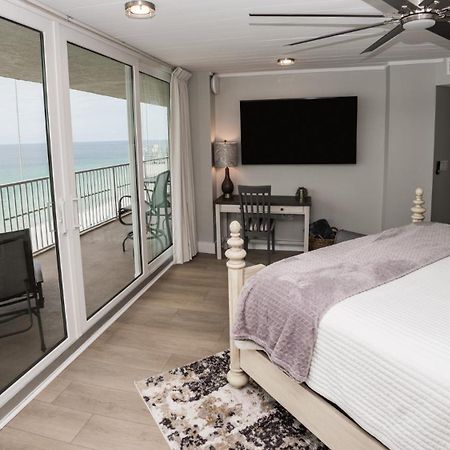 New Rental - 3Br 3Ba Corner Beachfront - 2024 Remodel - 3 Pools, Tiki Hut, Gym, Tennis Panama City Beach Exteriér fotografie