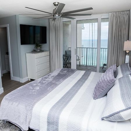 New Rental - 3Br 3Ba Corner Beachfront - 2024 Remodel - 3 Pools, Tiki Hut, Gym, Tennis Panama City Beach Exteriér fotografie