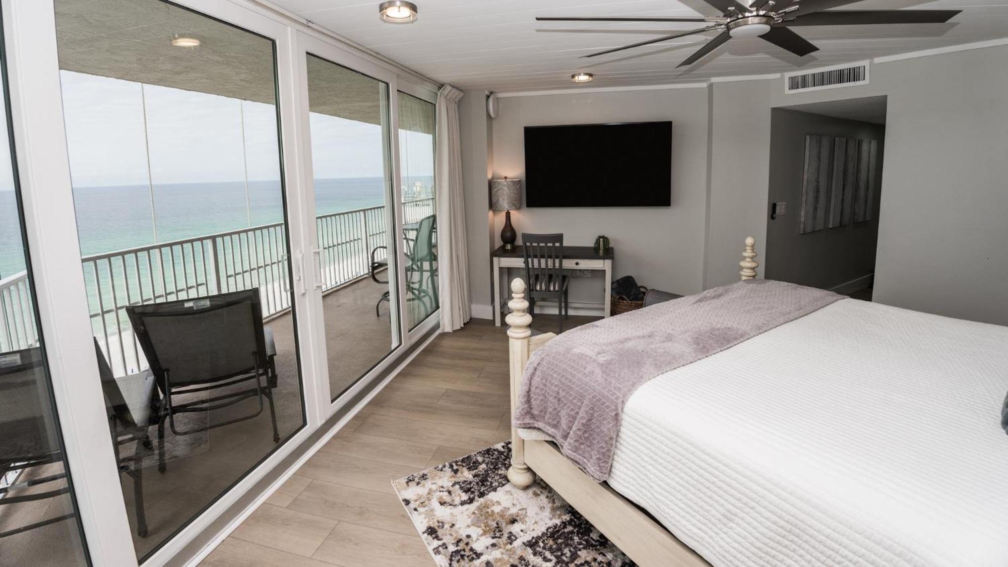 New Rental - 3Br 3Ba Corner Beachfront - 2024 Remodel - 3 Pools, Tiki Hut, Gym, Tennis Panama City Beach Exteriér fotografie