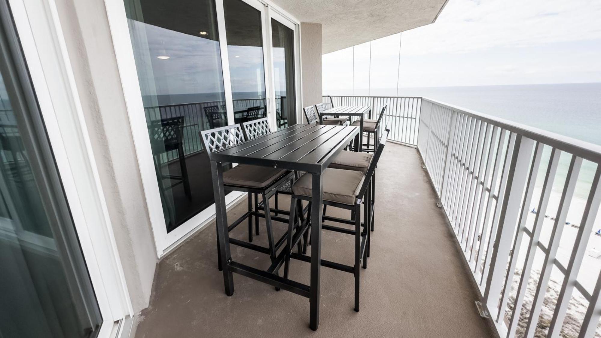 New Rental - 3Br 3Ba Corner Beachfront - 2024 Remodel - 3 Pools, Tiki Hut, Gym, Tennis Panama City Beach Exteriér fotografie