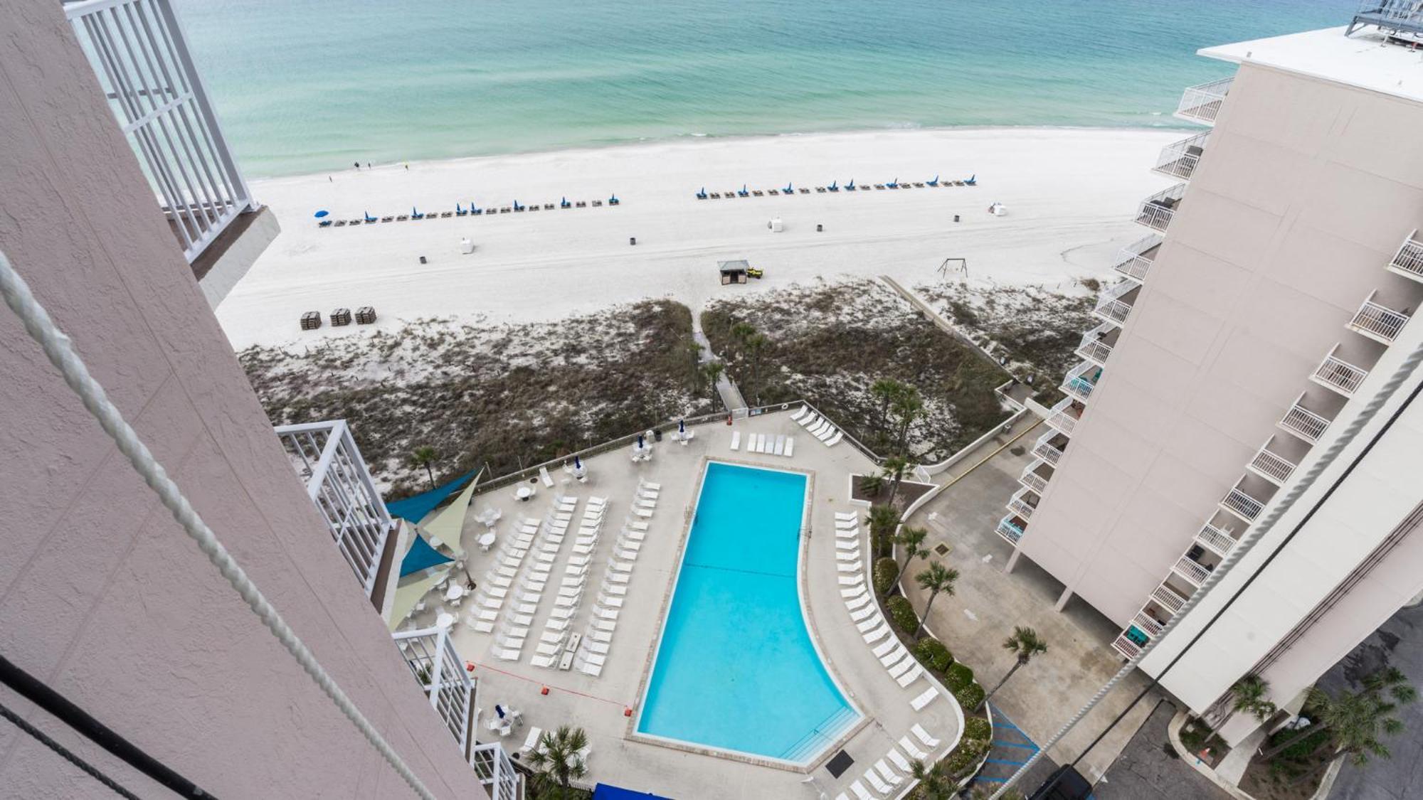 New Rental - 3Br 3Ba Corner Beachfront - 2024 Remodel - 3 Pools, Tiki Hut, Gym, Tennis Panama City Beach Exteriér fotografie