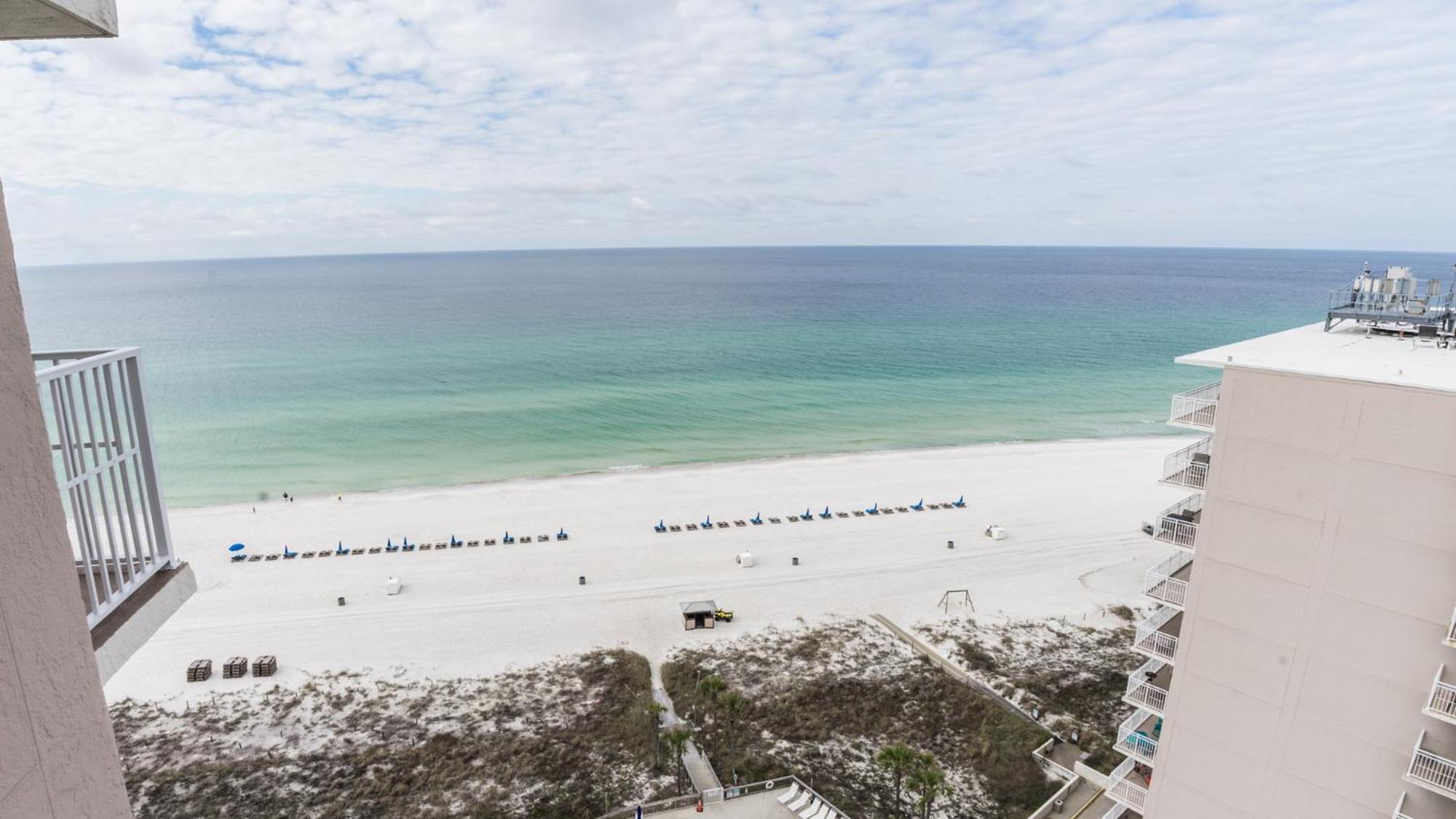 New Rental - 3Br 3Ba Corner Beachfront - 2024 Remodel - 3 Pools, Tiki Hut, Gym, Tennis Panama City Beach Exteriér fotografie