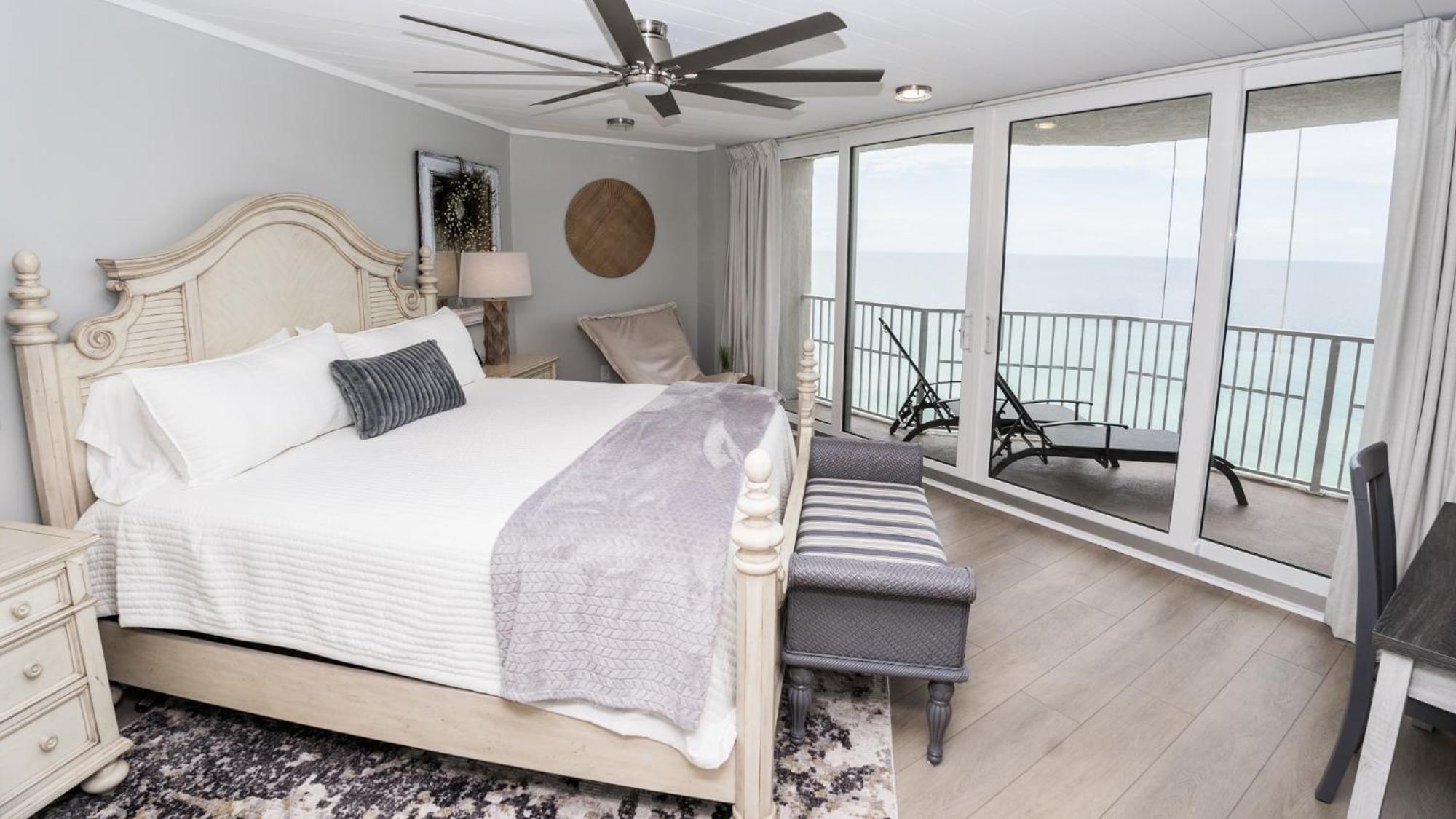 New Rental - 3Br 3Ba Corner Beachfront - 2024 Remodel - 3 Pools, Tiki Hut, Gym, Tennis Panama City Beach Exteriér fotografie